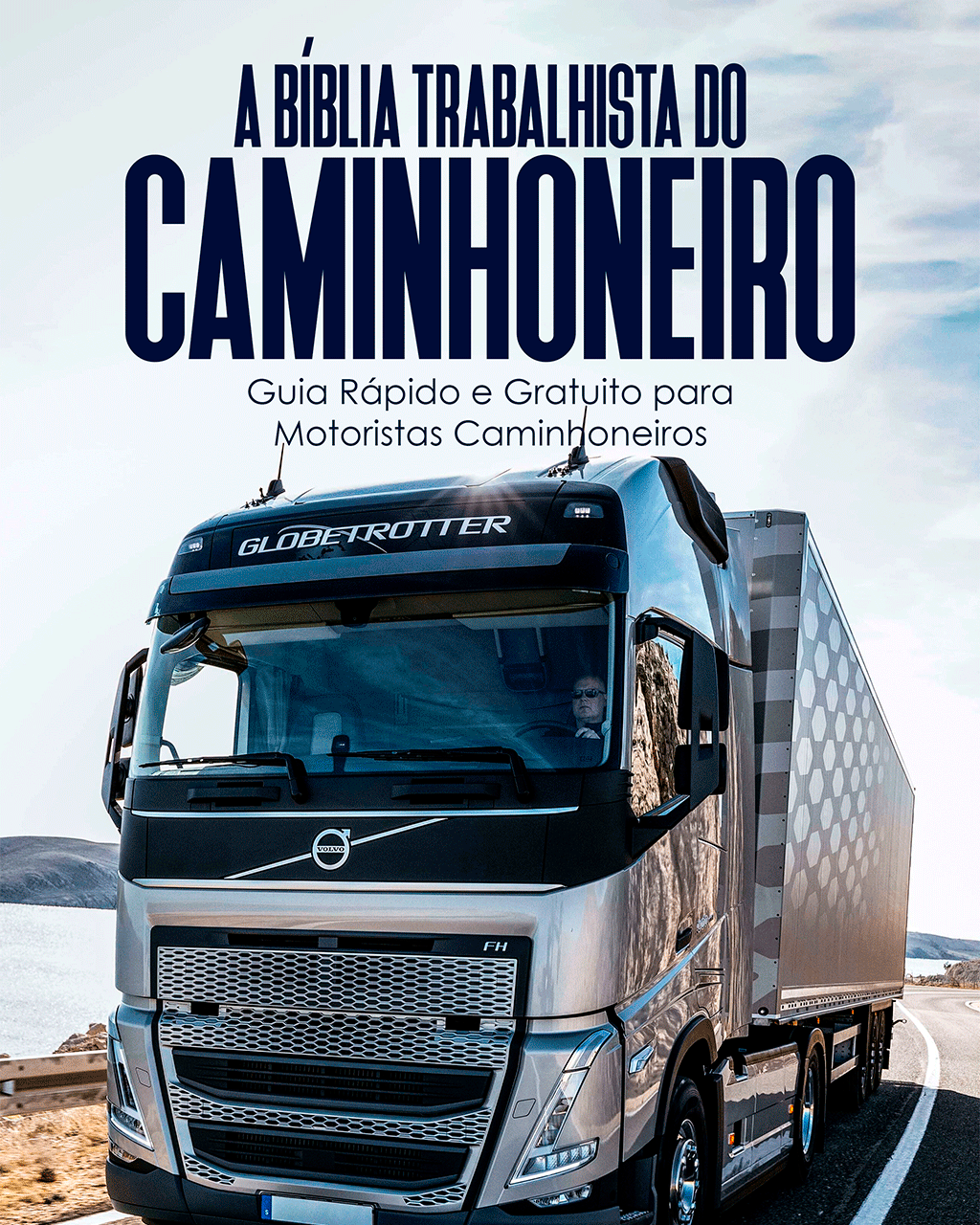 Capa do guia: A Bíblia Trabalhista do Caminhoneiro